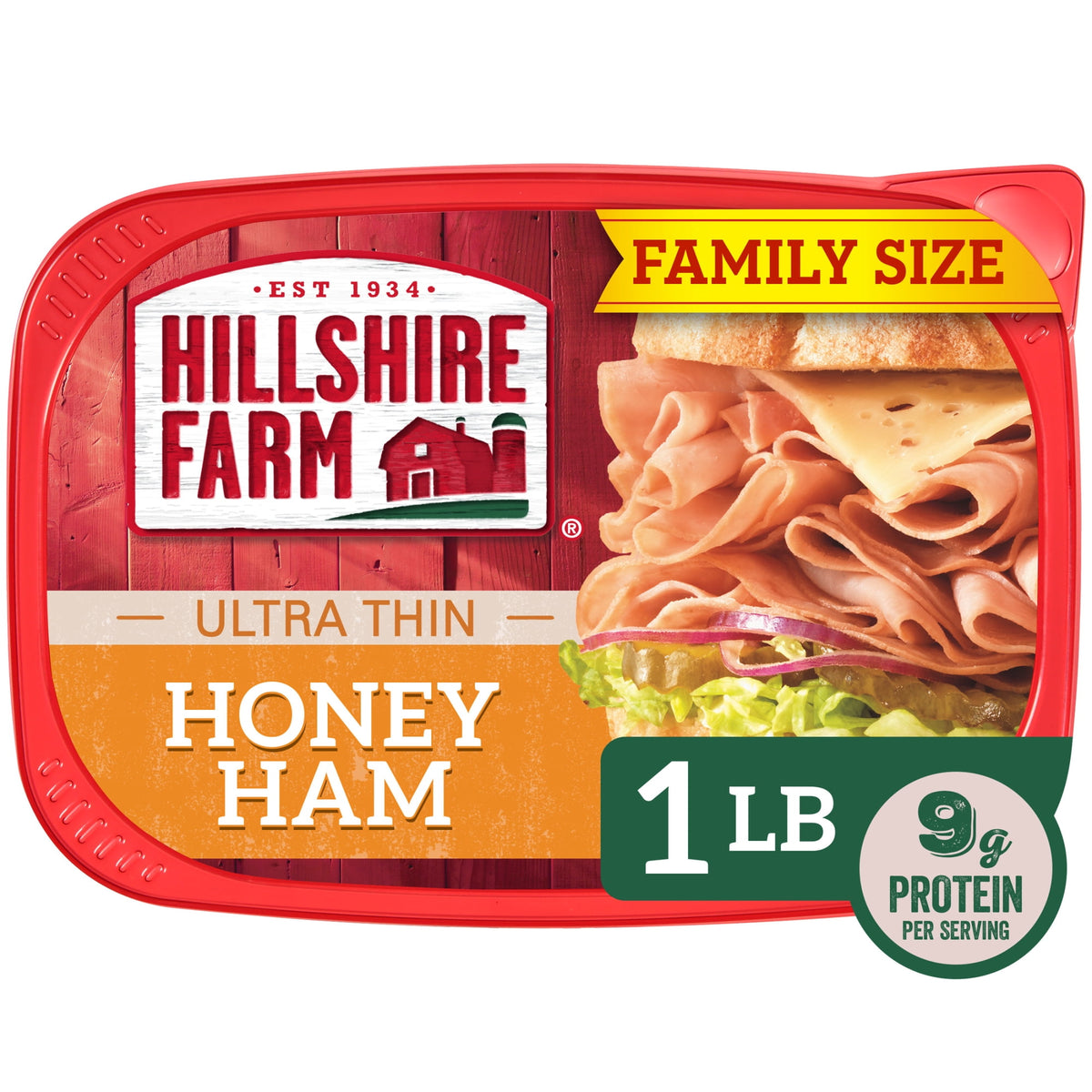 Hillshire Farm Refrigerated Ultra Thin Honey Ham Lunchmeat, 16 oz