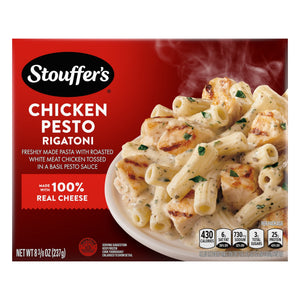 Stouffer's Frozen Chicken Pesto Rigatoni, 8.375 oz