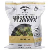 Kinder's Frozen Parmesan Broccoli Florets, 13.5 oz — package