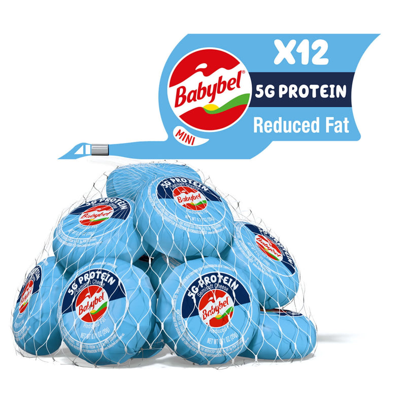 Babybel® Reduced Fat Snack Cheese, 8.5 oz (12 Count) — package