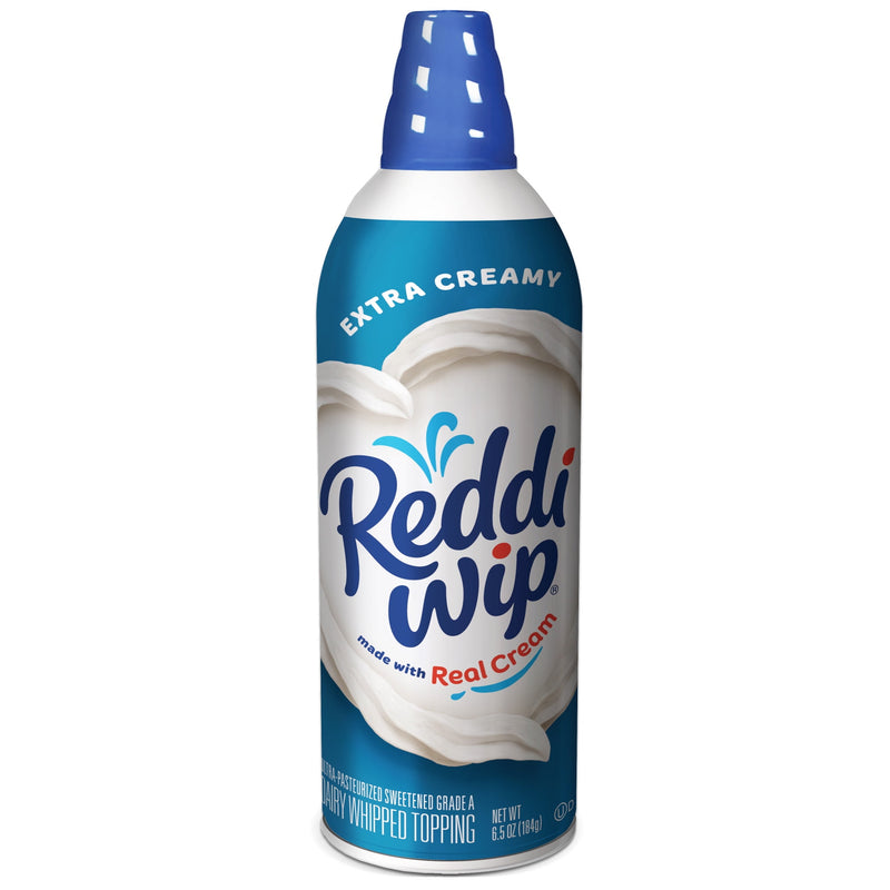 Reddi-wip Extra Creamy Whipped Topping Made with Real Cream, 6.5 oz — package