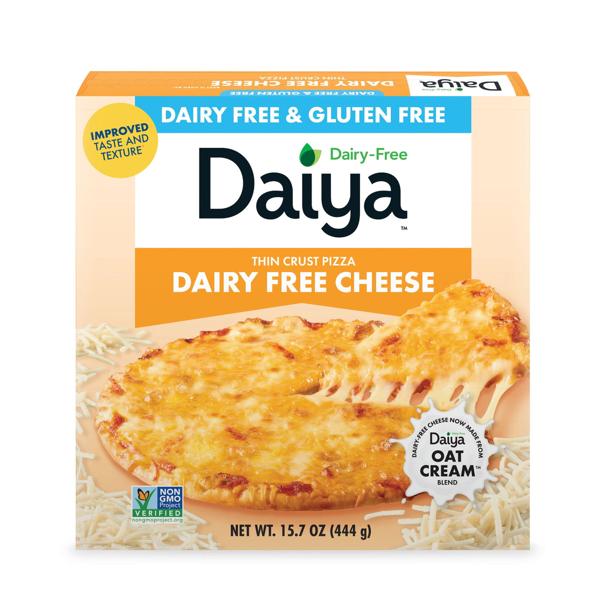 Daiya Frozen Dairy Free Gluten Free Cheese Pizza, 15.7 oz