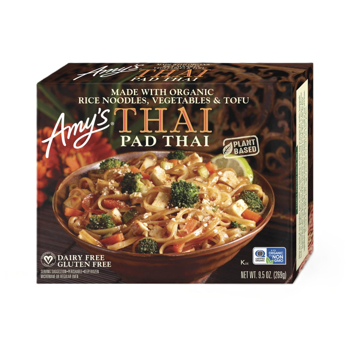 Amy's Kitchen Frozen Pad Thai, 9.5 oz
