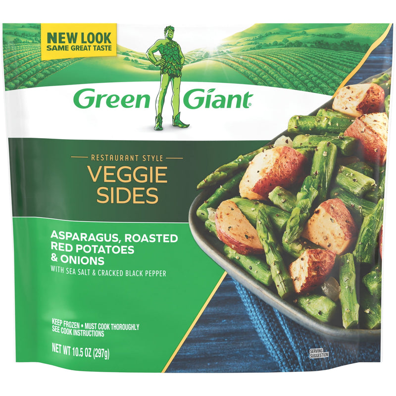Green Giant Restaurant Style Asparagus Red Potato Onion, 10.5 oz (Frozen) — package