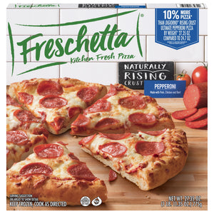 Freschetta Frozen Naturally Rising Crust Pizza Pepperoni, 27.34 oz