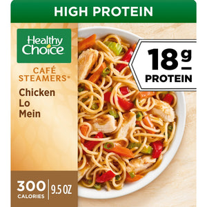 Healthy Choice Frozen Cafe Steamers Chicken Lo Mein, 9.5 oz