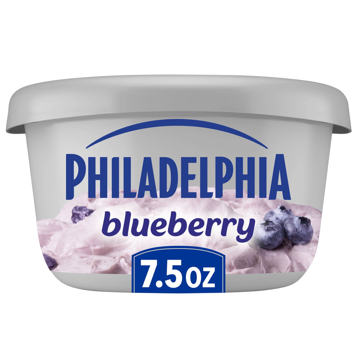 Philadelphia Refrigerated Cream Cheese Spread Blueberry, 7.5 oz, 1 ct