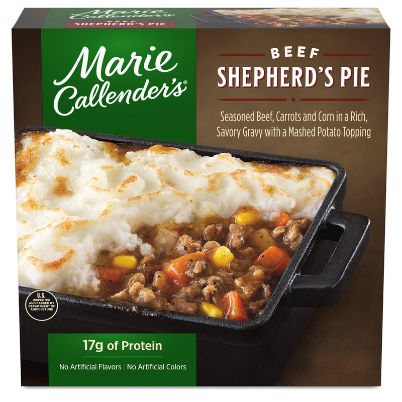 Marie Callender's Beef Shepherd's Pie, Frozen Meal, 11.5 oz. — package