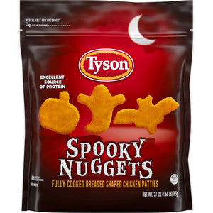 Tyson Foods Frozen Spooky Chicken Nuggets, 27 OZ