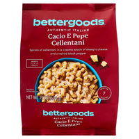 bettergoods Cacio E Pepe Cellentani Italian Skillet Meal, 22 oz (Frozen) — package