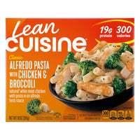 Lean Cuisine Chicken Alfredo Pasta with Broccoli, Frozen Meal, 10 oz — package