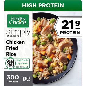Healthy Choice Frozen Simply Steamers Chicken Fried Rice, 10 oz