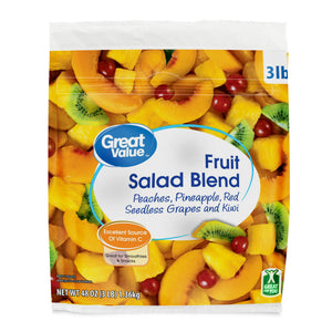 Great Value Frozen Fruit Salad Blend, 48 oz