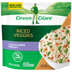 Green Giant Frozen Riced Veggies Cauliflower Medley, 10 oz