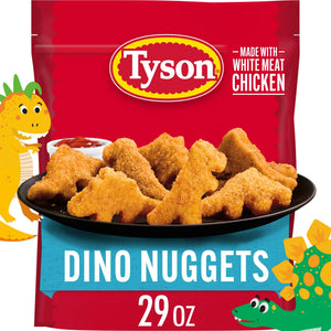 Tyson Foods Frozen Dino Chicken Nuggets, 29 oz
