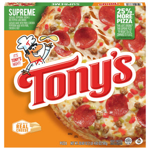 Tony's Frozen Pizzeria Style Crust Pizza Supreme, 20.61 oz