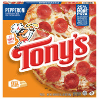 Tony's Pepperoni Pizzeria Style Crust Frozen Pizza, 18.56 oz — package