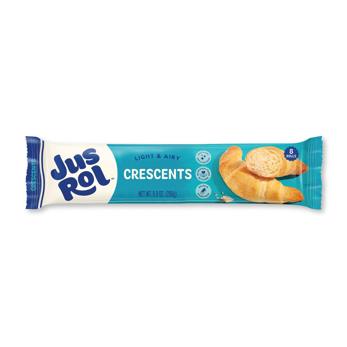 Jus-Rol Refrigerated Crescent Dough, 9.8 oz (280 g), 8 ct