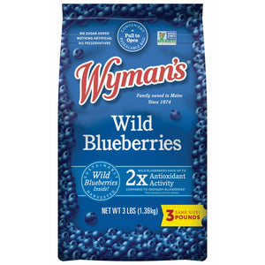 Wyman's Frozen Wild Blueberries, 48 oz