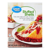 Great Value Stuffed Shells Pasta, 32 oz — package