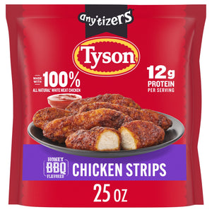 Tyson Foods Frozen Chicken Strips Honey BBQ, 25 OZ