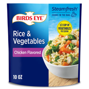 Birds Eye Frozen Seasoned Chicken Flavored Rice, 10 oz
