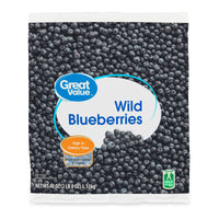 Great Value Wild Blueberries, 40 oz (Frozen) — package