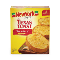 New York Bakery Real Garlic Texas Toast, 16 Count, Frozen Bread — package