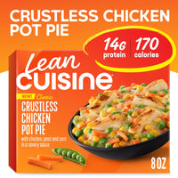 Lean Cuisine Crustless Chicken Pot Pie, Frozen Lunch or Dinner, Frozen Meals 8 oz — package