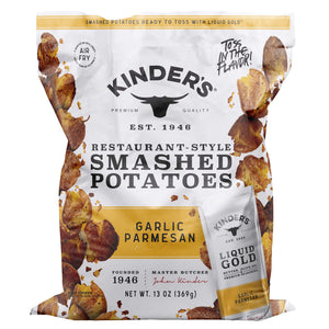 Kinder's Frozen Smashed Potatoes Garlic Parmesan, 13 oz