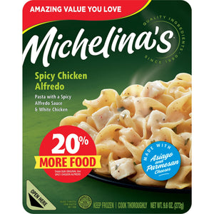 Michelina's Frozen Spicy Chicken Alfredo Meal, 9.6 oz