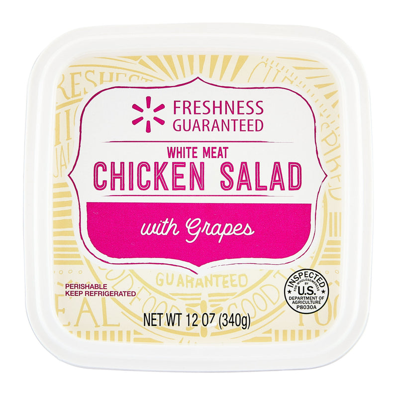 Freshness Guaranteed White Meat Chicken Salad with Grapes, 12 oz (Refrigerated) — package