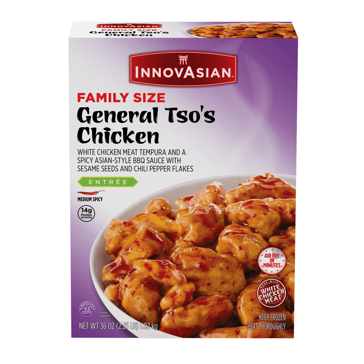 InnovAsian Cuisine Frozen General Tso's Chicken, 36 oz