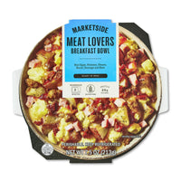 Marketside Meat Lovers Breakfast Bowl, 7.5 oz (Refrigerated) — package