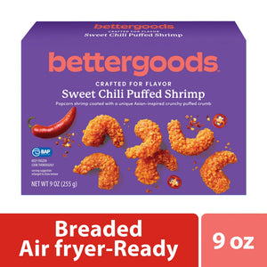 bettergoods Frozen Breaded Shrimp Sweet Chili, 9 oz