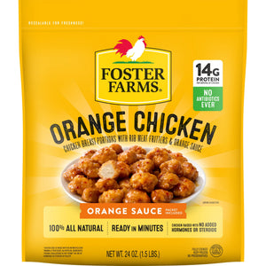 Foster Farms Frozen Orange Chicken, 24.0 oz