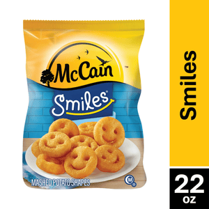 McCain Frozen Smiles Smiley Face Fries, 22 oz