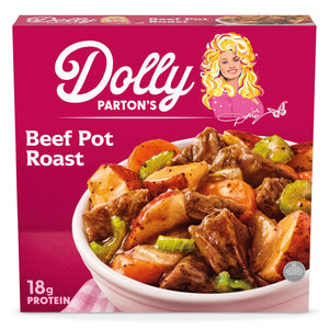 Dolly Parton Frozen Beef Pot Roast With Vegetables in Southern Style Gravy, 11 oz