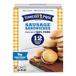 Odom's Tennessee Pride Frozen Sausage & Biscuits Snack Size, 19.2 oz, 12 ct