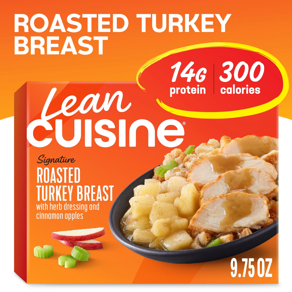 Lean Cuisine Frozen Roasted Turkey Breast Meal, 9.75 oz