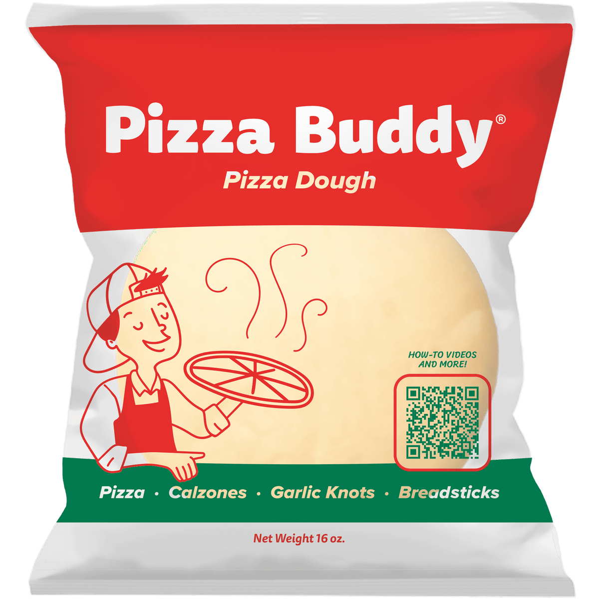 Pizza Buddy Refrigerated Pizza Dough, 16 oz