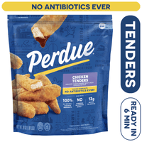 Perdue, No Antibiotics Ever, Frozen Breaded Chicken Breast Tenders, 29 oz. — package