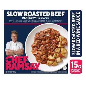 By Chef Ramsay Frozen Slow-Roasted Beef in Red Wine Sauce, 9.5 oz