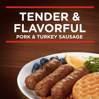 Banquet Brown'N Serve Vermont Maple Fully Cooked Sausage Links, 6g Protein per Serving, Frozen Breakfast, 6.4 oz. — photo 2