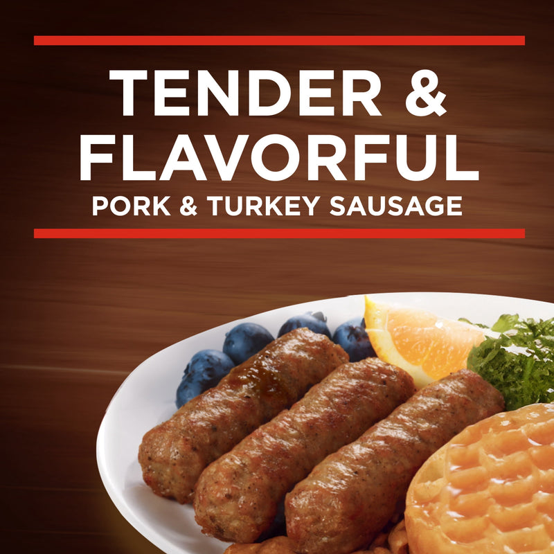 Banquet Brown'N Serve Vermont Maple Fully Cooked Sausage Links, 6g Protein per Serving, Frozen Breakfast, 6.4 oz. — photo 2