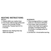 bettergoods Gluten Free Maple Chicken Sausage Patties, 7 oz — photo 2