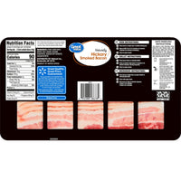 Great Value Naturally Hickory Smoked Sliced Bacon, 16 oz — photo 2