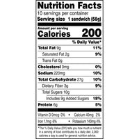 Smucker’s Uncrustables Peanut Butter & Honey Spread Sandwiches, 10 Count, 2 oz Each, Frozen — photo 2