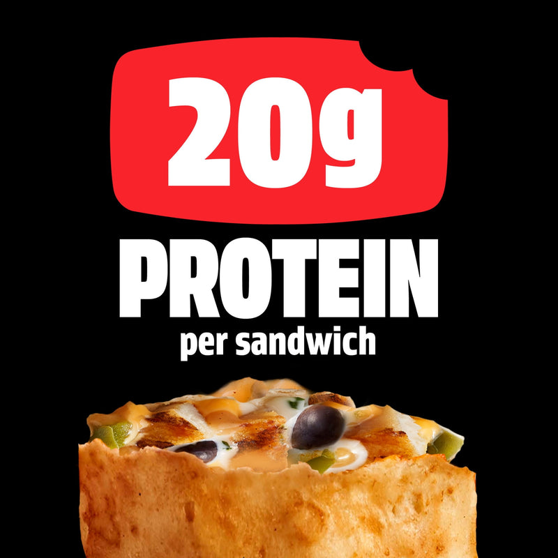 Hot Pockets High Protein Chipotle Chicken XL Frozen Sandwich, 6.75 oz — photo 2