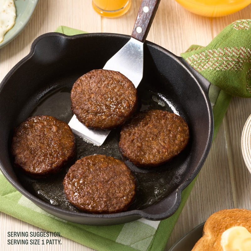 MorningStar Farms Veggie Breakfast Original Plant Based Sausage Patties, Vegan Sausage, 16 oz, 12 Count Bag — photo 2